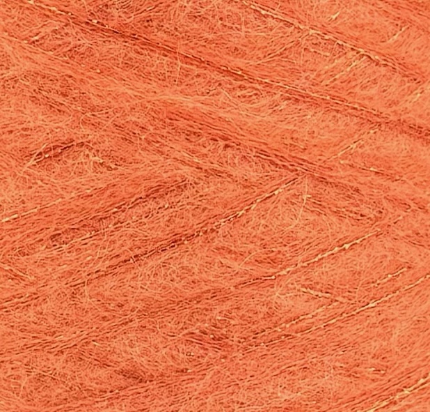 Zimpfer Wolle Selezione – Brushed-Garn aus Baby Yak und Kaschmir 340 m / 100 g col. Korall-Apricot